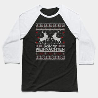 Ugly christmas Gift Schöne Weihnachten Baseball T-Shirt